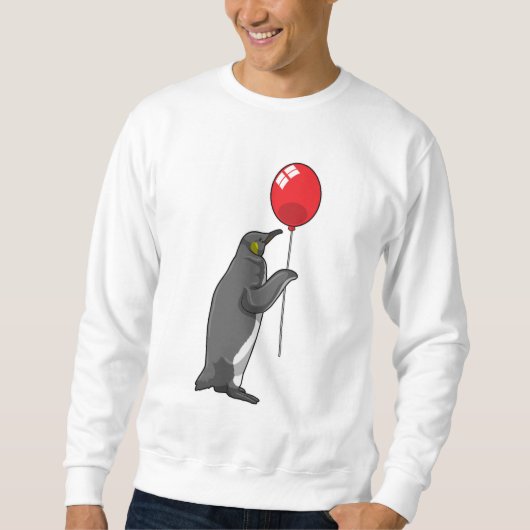 Sweatshirt Pingouin avec ballon (Devant)