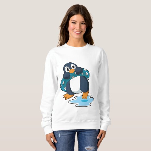 Sweatshirt Pingouin avec Lifebuoy (Devant entier)