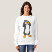 Sweatshirt Pingouin avec lunettes (Devant entier)