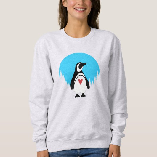 Sweatshirt Pingouin dans la nature (Devant)