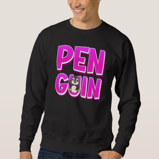 Sweatshirt Pingouin mou Pingouin 1 (Devant)
