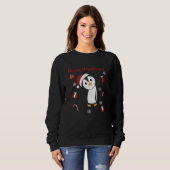 Sweatshirt Pingouin Noël Neige Animaux d'hiver Pingouins (Devant entier)