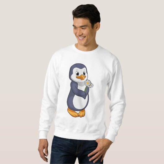 Sweatshirt Pingouin with Daisy (Devant entier)