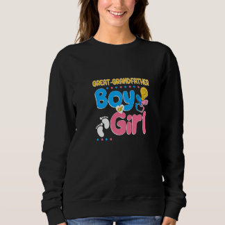 Sweatshirt Pink or Blue Great Grandfather Loves You Best Gran