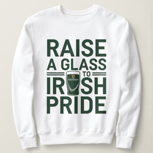 Sweatshirt Pinte de Fierté (Design devant)