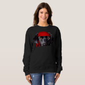 Sweatshirt Pirate curieux Black Lab Chipot (Devant entier)