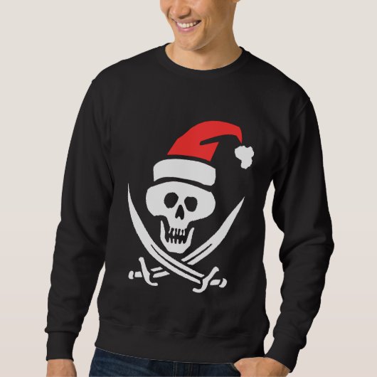 Sweatshirt Pirate Père Noël (Devant)