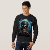 Sweatshirt Pirate Skull with Swords (Devant entier)