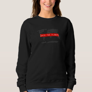 Sweatshirt Pirater le piratage planétaire