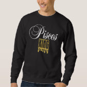 Sweatshirt Pisces King Zodiac Sign_1 (Devant)