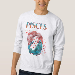 Sweatshirt Pisces Poissons Zodiaque Horoscope Astrologie de l