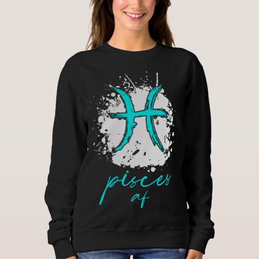 Sweatshirt Pisces Zodiac By Berts (Devant)