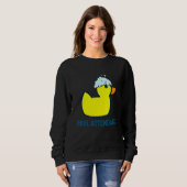 Sweatshirt Piscine Accompagnateur I Canard En Caoutchouc Pisc (Devant entier)