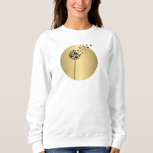 Sweatshirt Pissenlit Doré (Devant)