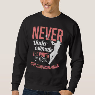 Sweatshirt Piste Et Les Femmes Sur Le Terrain Jetent Une Fill