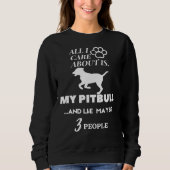 Sweatshirt Pit Bull (Devant)