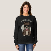 Sweatshirt Pit Bull Papa (Devant entier)