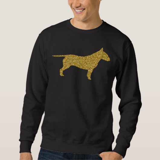 Sweatshirt Pit Bull Pittie Pitbull Chien Parties scintillant (Devant)