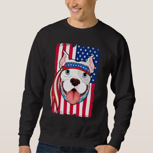 Sweatshirt Pitbull (Devant)