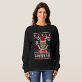 Sweatshirt Pitbull Christmas Merry Pitmas Ugly Christm (Devant entier)