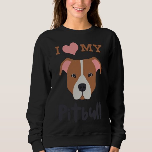Sweatshirt Pitbull Classic (Devant)