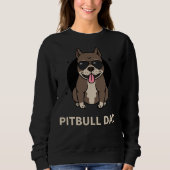 Sweatshirt Pitbull Daddy (Devant)