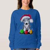 Sweatshirt Pitbull de Noël (Devant)