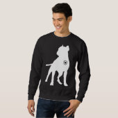Sweatshirt Pitbull Love Classic 313 (Devant entier)