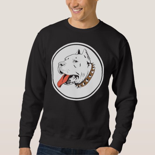 Sweatshirt Pitbull Lover 75 (Devant)