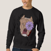 Sweatshirt Pitbull Mama (Devant)