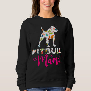 Sweatshirt Pitbull Mama mignon Amoureux des chiens