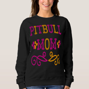 Sweatshirt Pitbull Mom Essential 87