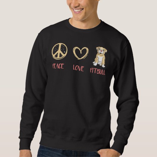 Sweatshirt Pitbull Pit Bull (Devant)