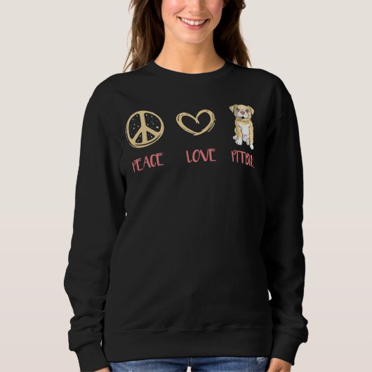 Sweatshirt Pitbull Pit Bull (Devant)