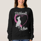 Sweatshirt Pitbull Pour Les Amateurs De Pitbull Mignonne Pitb (Devant)