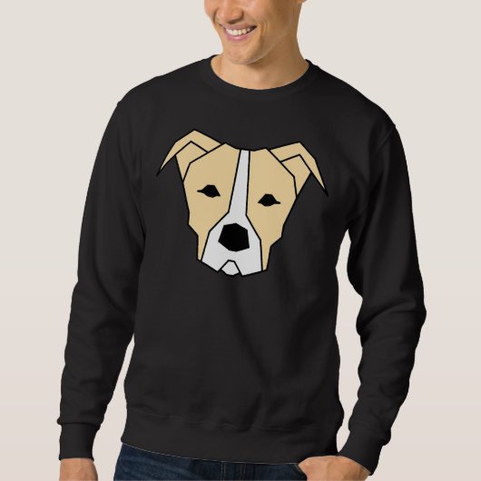 Sweatshirt Pitbull Terrier 377 (Devant)
