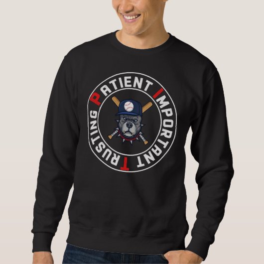 Sweatshirt Pitcher aime Pitbull (Devant)