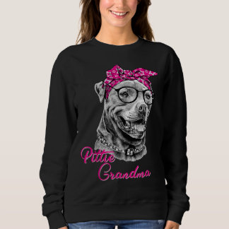 Sweatshirt Pittie Grand-mère American Pitbull Chien Maman