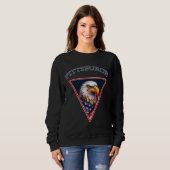Sweatshirt Pittsburgh American Bald Eagle (Devant entier)