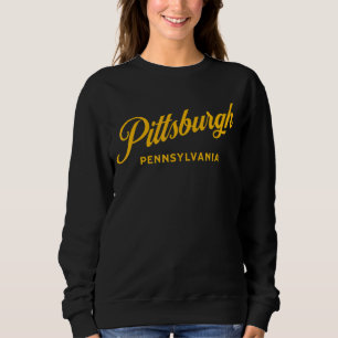 Sweatshirt Pittsburgh Pennsylvania 412 Home Steel City Vintag