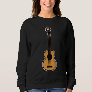 Sweatshirt Pixel Guitare Dia De Los Muertos Jeu Cool Gamer