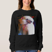 Sweatshirt Pixel Poodle (Devant)