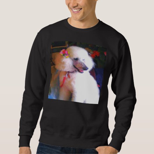Sweatshirt Pixel Poodle (Devant)