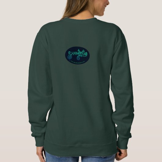 Sweatshirt Pixie ailée bleue (Dos)