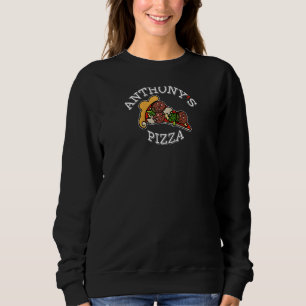 Sweatshirt Pizza classique italienne Pizzeria Raglan