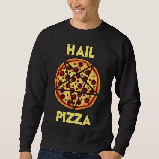 Sweatshirt Pizza de grêle (Devant)