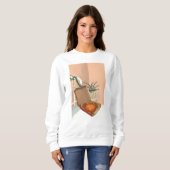 Sweatshirt Pizza de Noël (Devant entier)