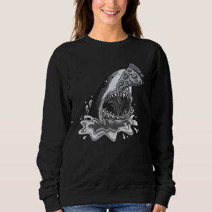 Sweatshirt Pizza De Requin Drôle Pour Pizza De Requin Jawsome