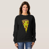 Sweatshirt Pizza is Knockout Fast Food Stone Oven Cheese (Devant entier)