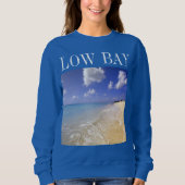 Sweatshirt Plage de Low Bay, Barbuda, Antigua (Devant)